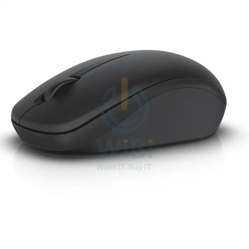 Dell WM126 Wireless Optical Mouse - 2.40GHz / Wireless / Black