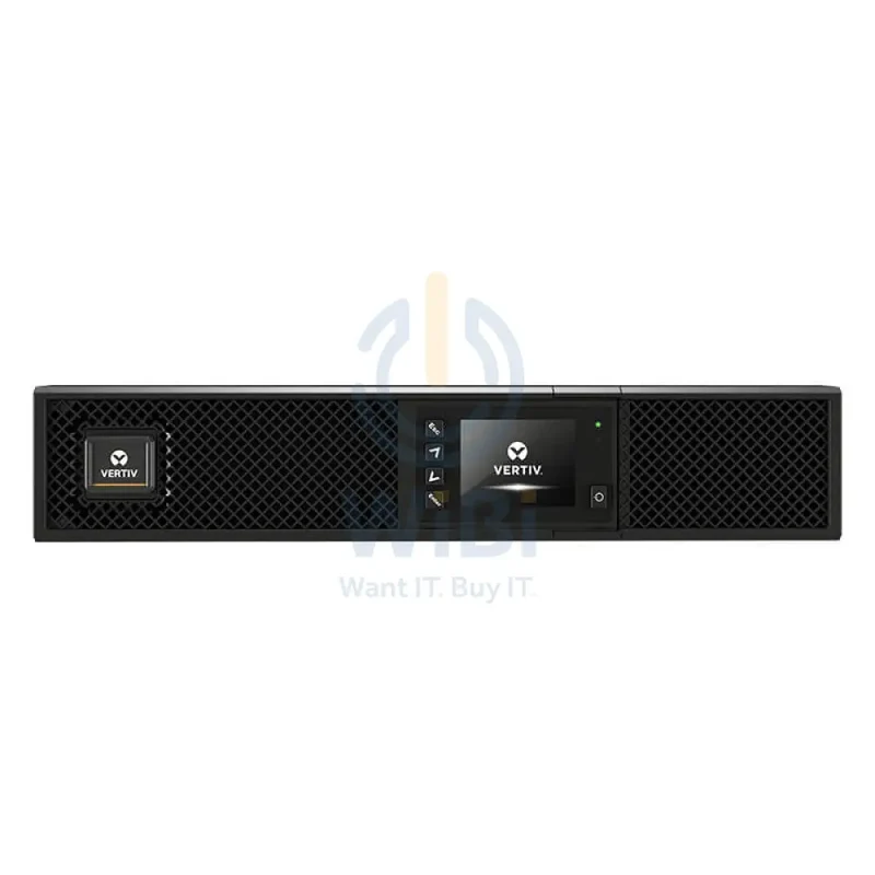 VERTIV Liebert GXT5-3000IRT2UXL - 3000Watts / 3000VA / Rack(2U) - UPS + VERTIV Liebert GXT5 External Battery Cabinet - 3000VA / 3YW - Bundle Offer