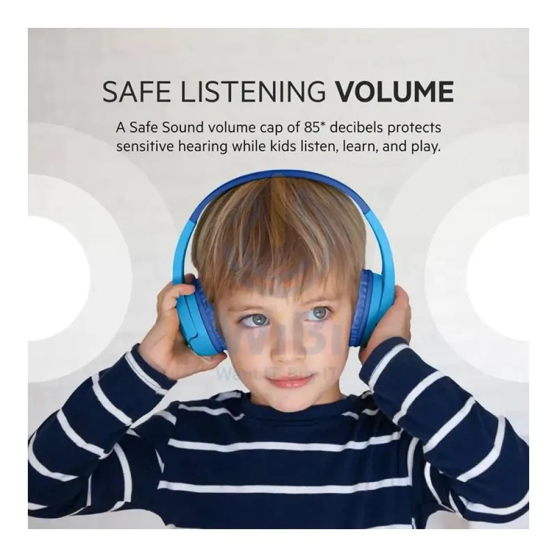 Belkin SoundForm Wireless Headphone - On-Ear / Blue