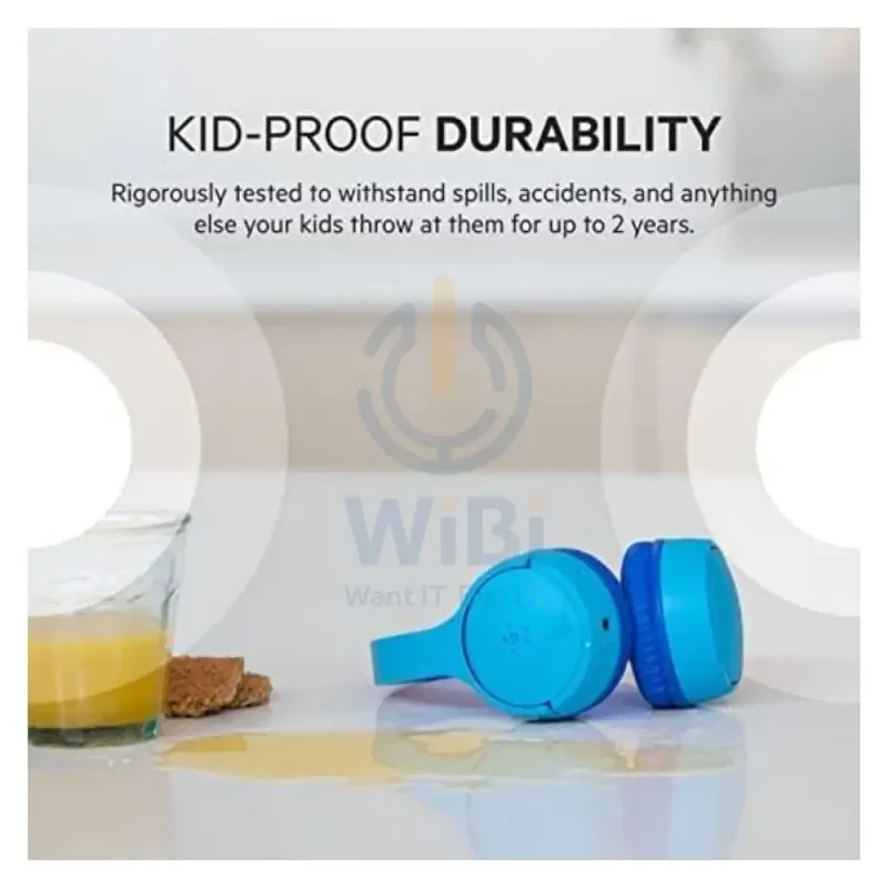 Belkin SoundForm Wireless Headphone - On-Ear / Blue
