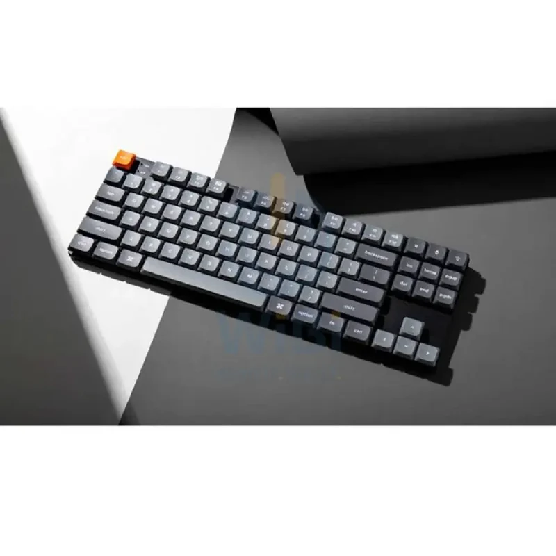لوحة مفاتيح ألعاب ميكانيكية كيكرون K1 ماكس TKL بنسبة 80% مع سويتش قابل للتبديل - RGB / إنجليزي/عربي / أسود