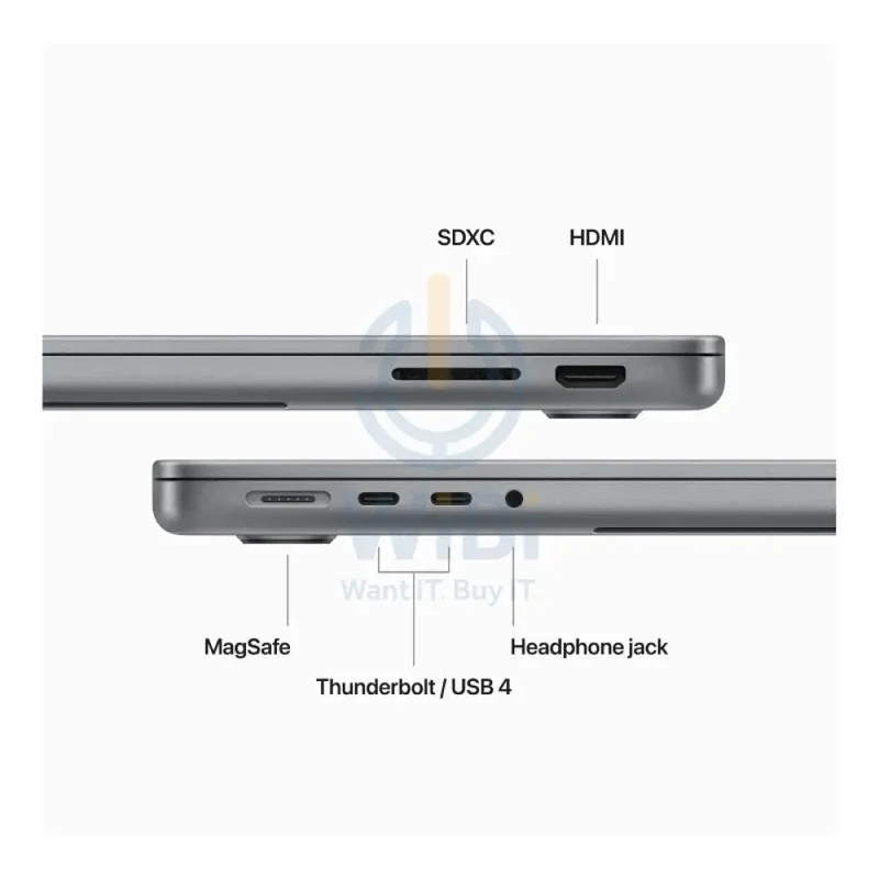 Apple MacBook Pro - 14.2" / M3 / 8-Core CPU / 10-Core GPU / 8GB RAM / 512GB SSD / Arb/Eng / Space Grey / 1YW - MTL73AB/A