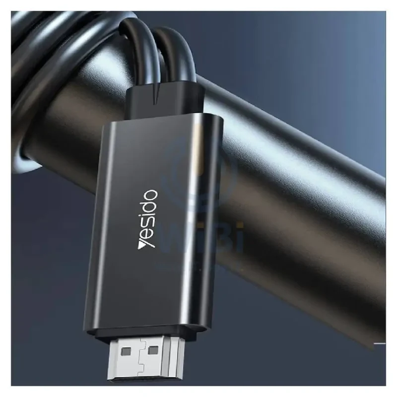 Yesido HM03 Cable Adapter - 4K / 1.8 Meter / HDMI / Type-C - Black