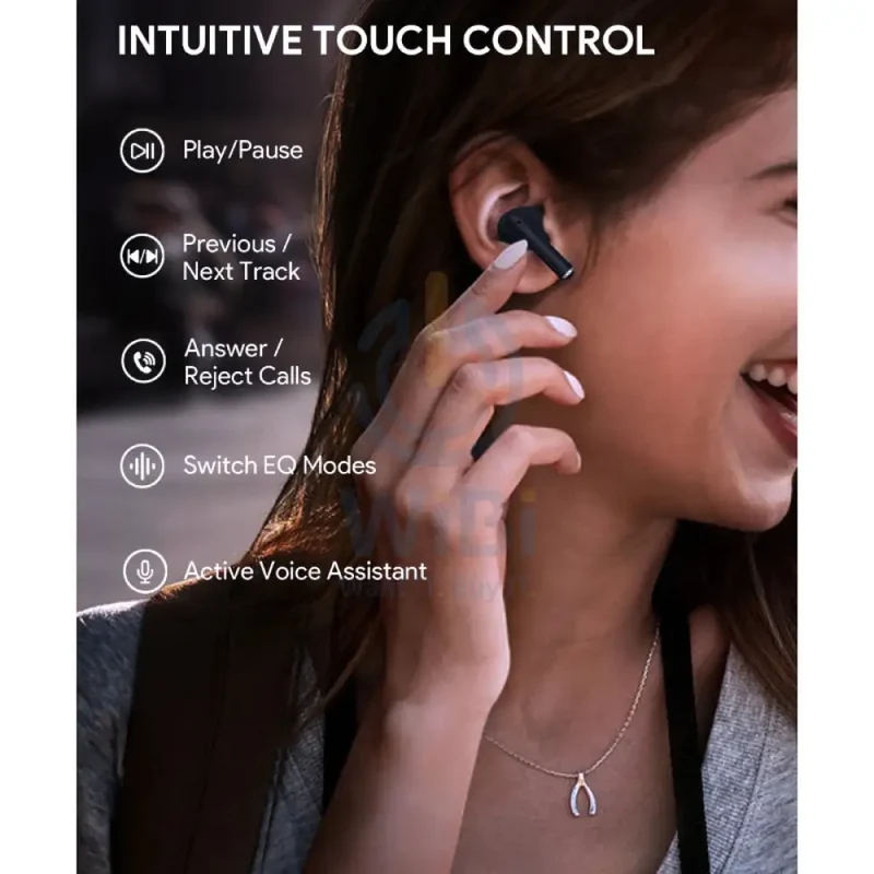 AUKEY EP-M2 True Wireless Earbuds - Bluetooth / 320mAh / Black