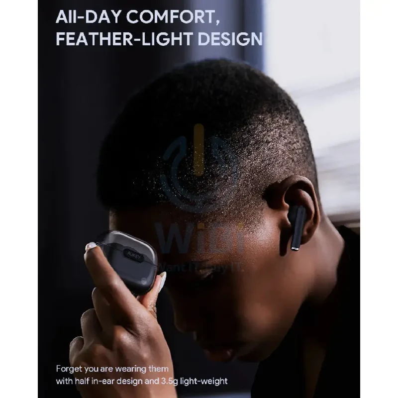 AUKEY EP-M2 True Wireless Earbuds - Bluetooth / 320mAh / Black