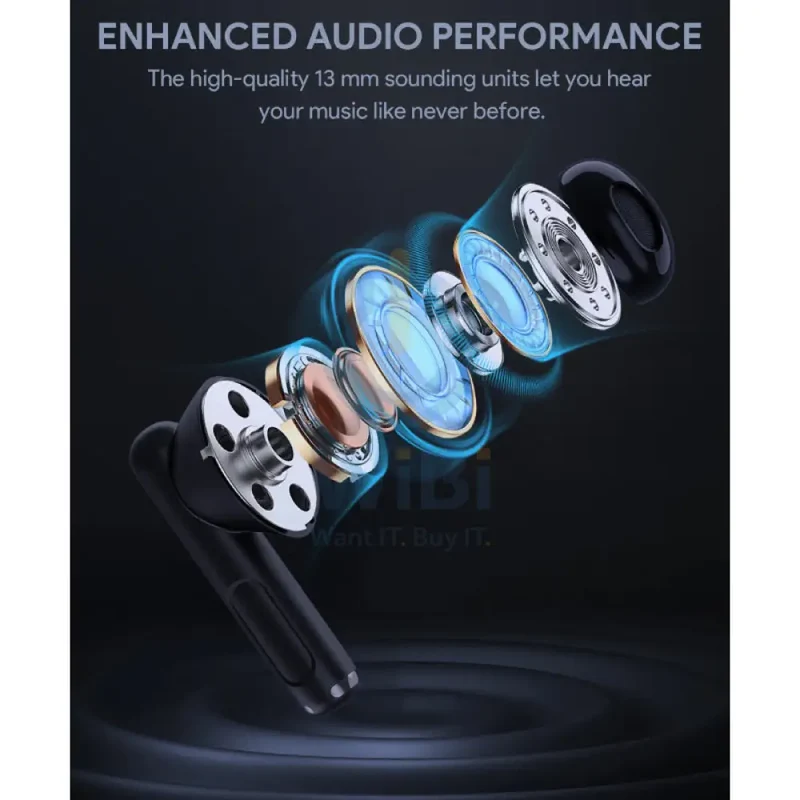 AUKEY EP-M2 True Wireless Earbuds - Bluetooth / 320mAh / Black