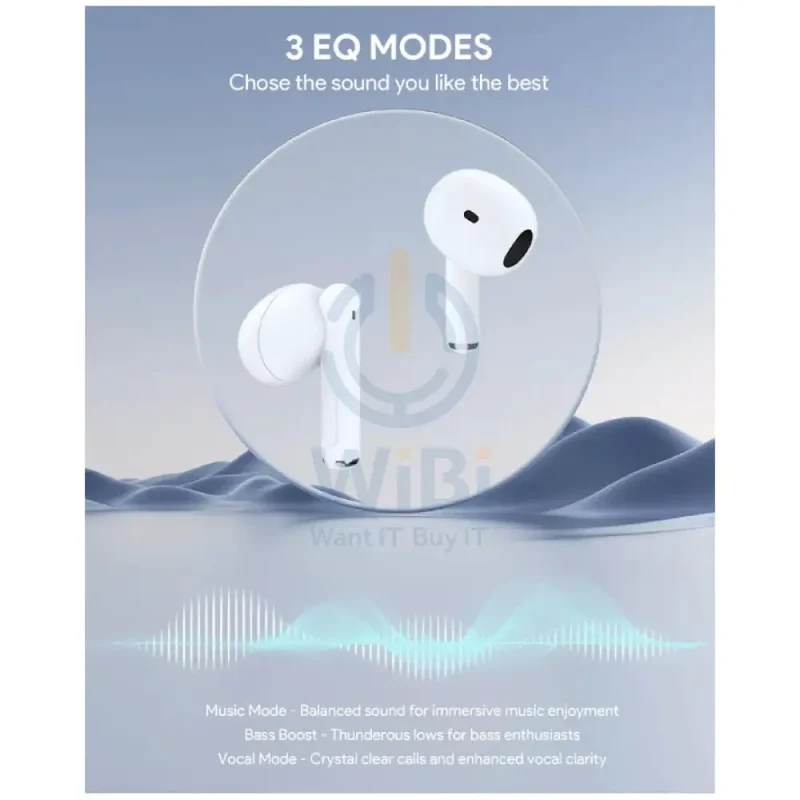 AUKEY EP-M2 True Wireless Earbuds - Bluetooth / 320mAh / White