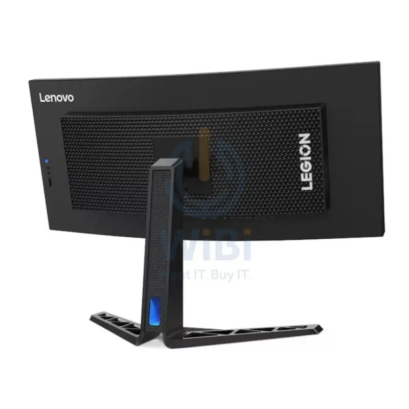 Lenovo Legion Y34wz-30 - 34" WQHD Mini-LED Curved / Up to 1 ms / Up to 180Hz / USB 3.2 Gen 1 / USB-C 3.2 Gen 1 / HDMI 2.1 / DP 1.4 / LAN / Speaker / Eyesafe / Raven Black - Gaming Monitor