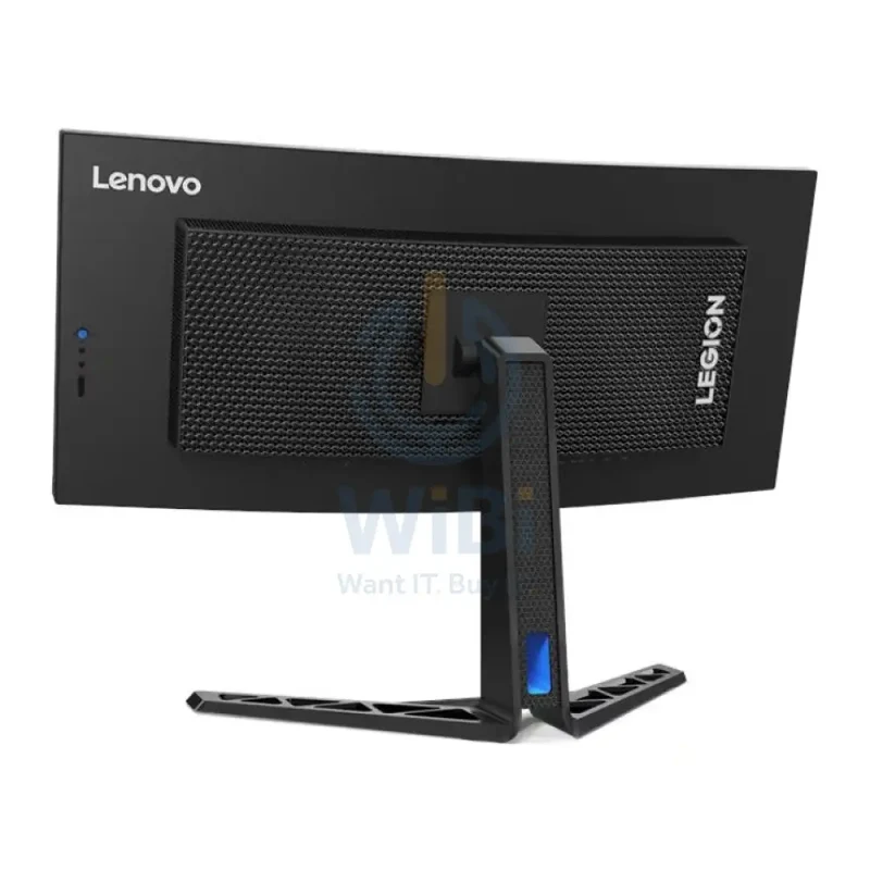 Lenovo Legion Y34wz-30 - 34" WQHD Mini-LED Curved / Up to 1 ms / Up to 180Hz / USB 3.2 Gen 1 / USB-C 3.2 Gen 1 / HDMI 2.1 / DP 1.4 / LAN / Speaker / Eyesafe / Raven Black - Gaming Monitor