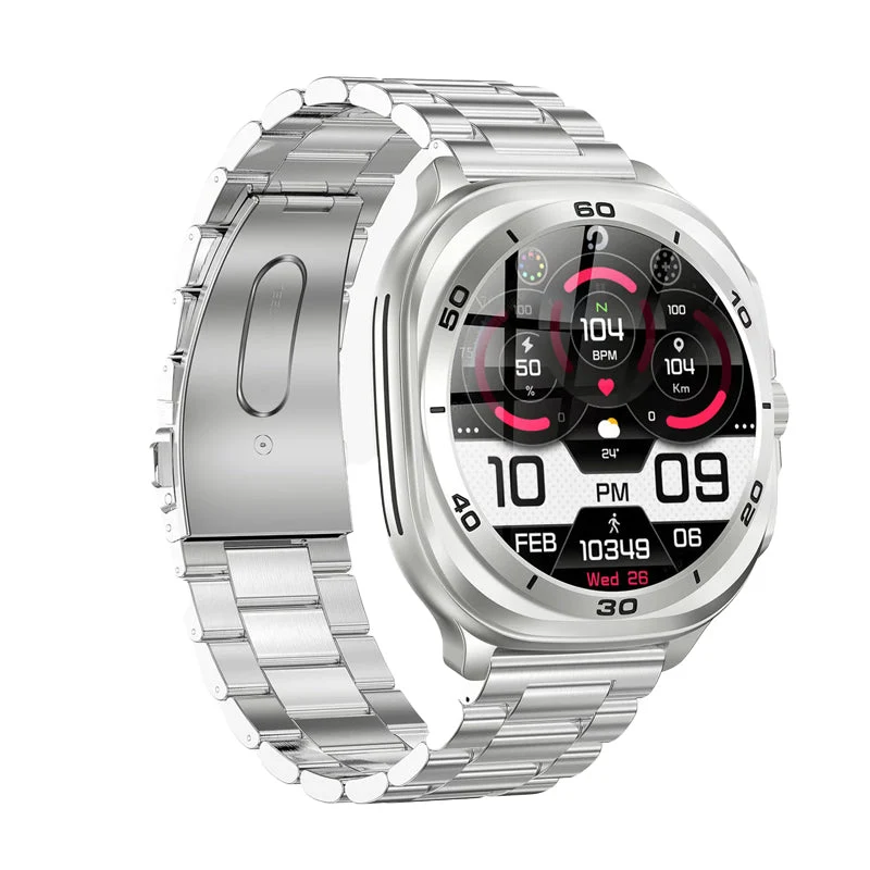 Swiss Military DOM 7 Smart Watch - 1.43" AMOLED / Silver - OPEN BOX