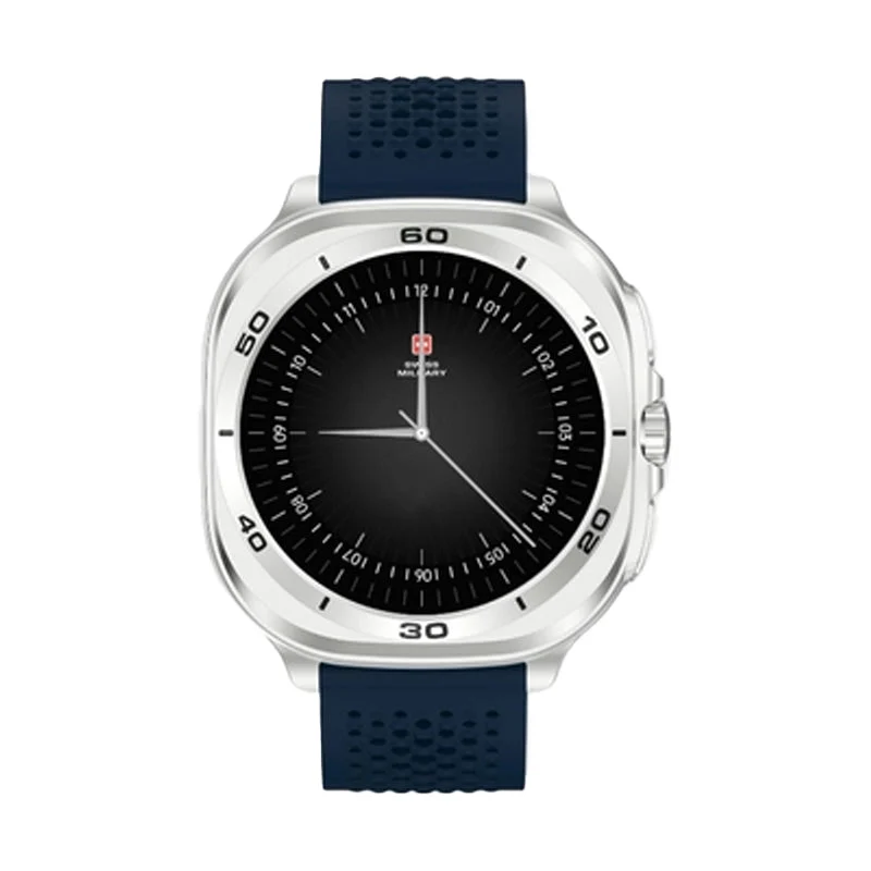 Swiss Military DOM 7 Smart Watch - 1.43" AMOLED / Blue
