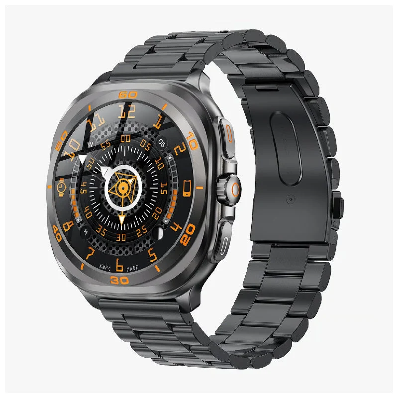 Swiss Military DOM 7 Smart Watch - 1.43" AMOLED / Black Metal Strap