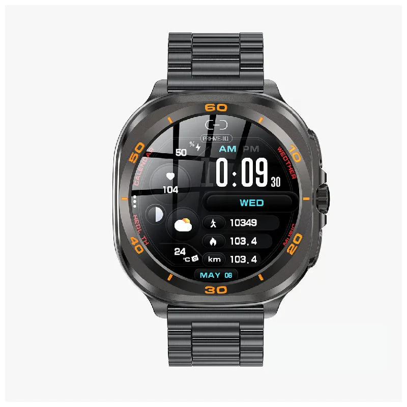 Swiss Military DOM 7 Smart Watch - 1.43" AMOLED / Black Metal Strap