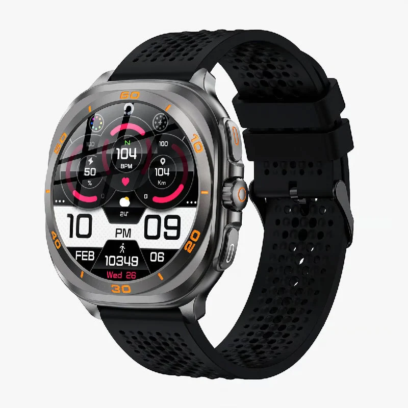Swiss Military DOM 7 Smart Watch - 1.43" AMOLED / Black