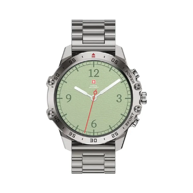 Swiss Military DOM 5 Smart Watch - 1.43" AMOLED / Silver