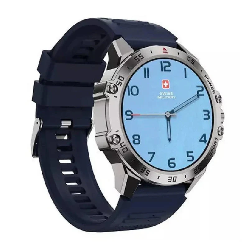 Swiss Military DOM 5 Smart Watch - 1.43" AMOLED / Blue