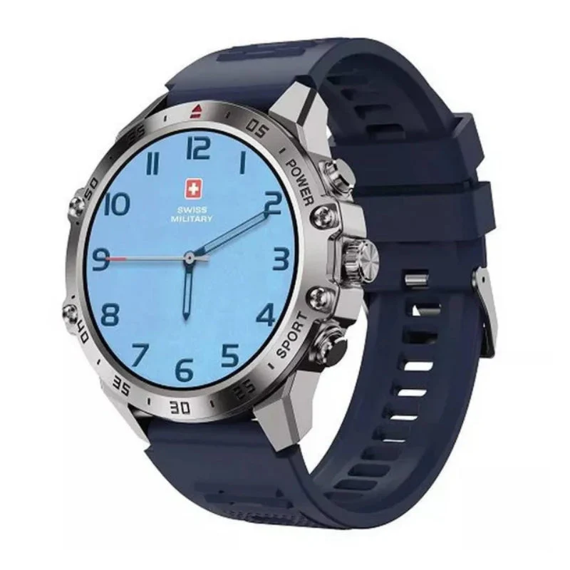 Swiss Military DOM 5 Smart Watch - 1.43" AMOLED / Blue