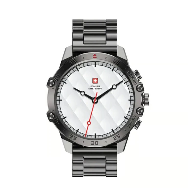 Swiss Military DOM 5 Smart Watch - 1.43" AMOLED / Gun Black