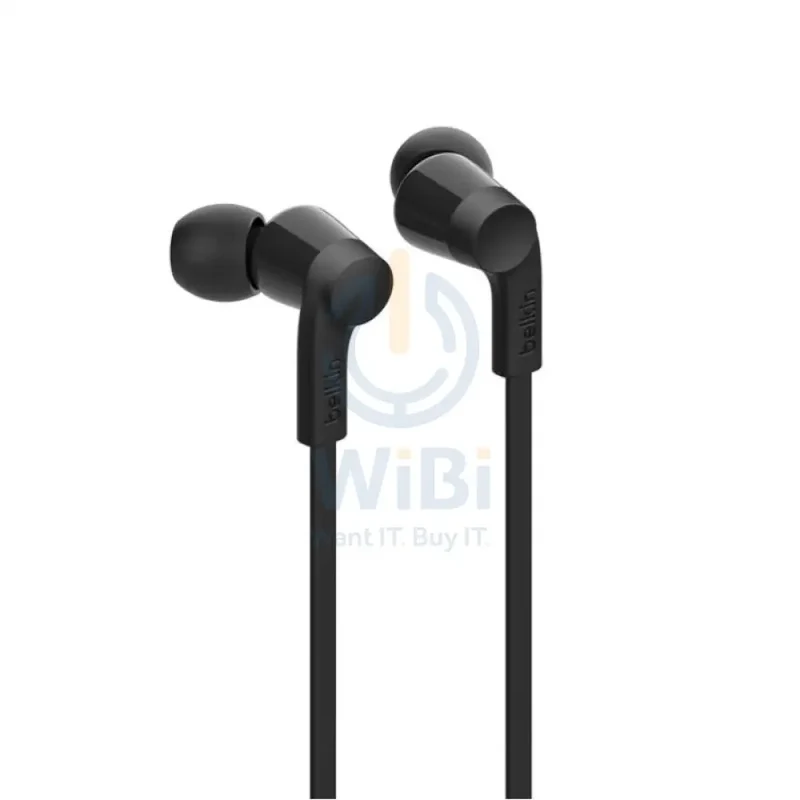 Belkin SoundForm Wired Earphone with USB-C Connector - 1.2 Meter / Black