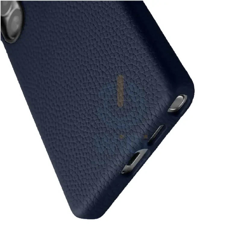 Melkco Origin Series Premium Leather Regal Snap MagSafe Cover - Samsung Galaxy S25 Ultra / Dark Blue
