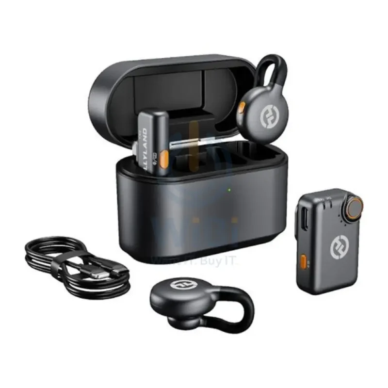 HOLLYLAND LARK M2S Combo (With Camera Rx + USB-C Rx + USB-C To Lightning Cable) - Space Gray