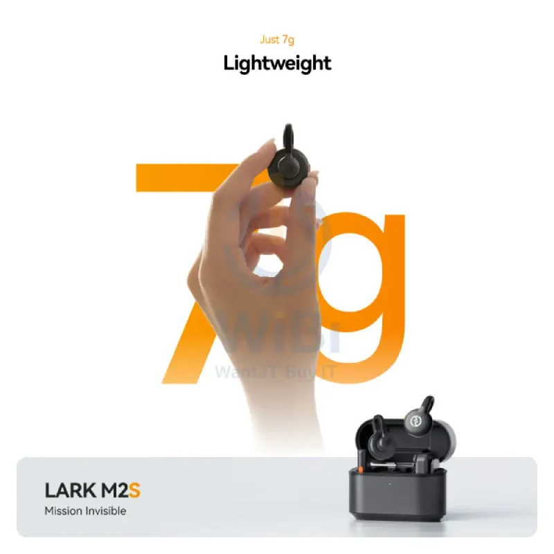 HOLLYLAND LARK M2S Combo (With Camera Rx + USB-C Rx + USB-C To Lightning Cable) - Space Gray