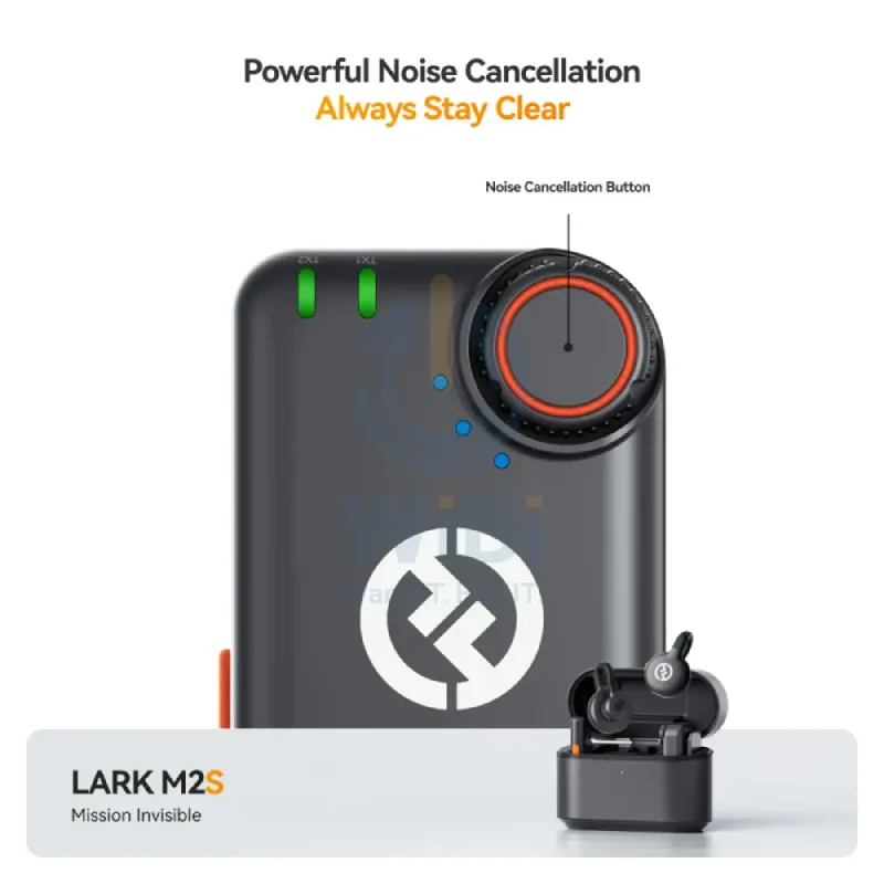 HOLLYLAND LARK M2S Combo (With Camera Rx + USB-C Rx + USB-C To Lightning Cable) - Space Gray