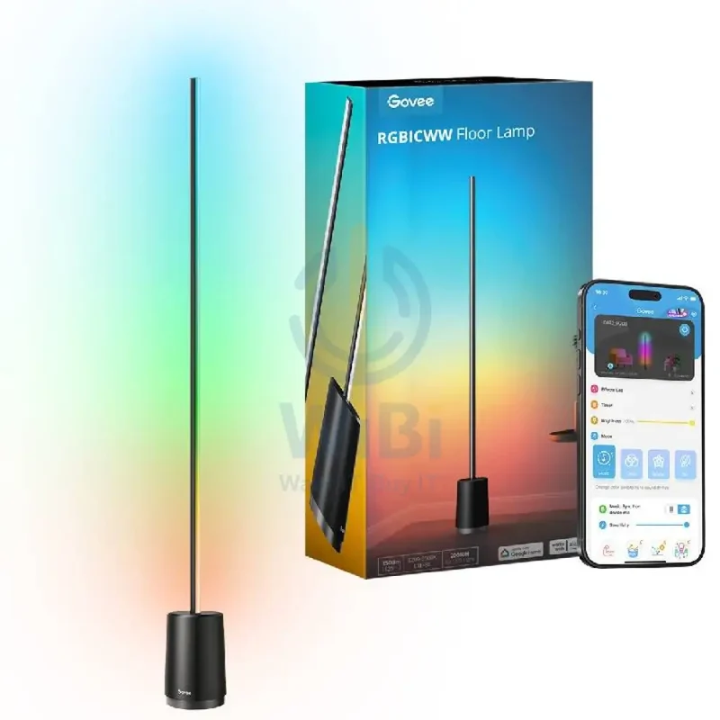 Govee RGBICW Smart Corner Floor Lamp