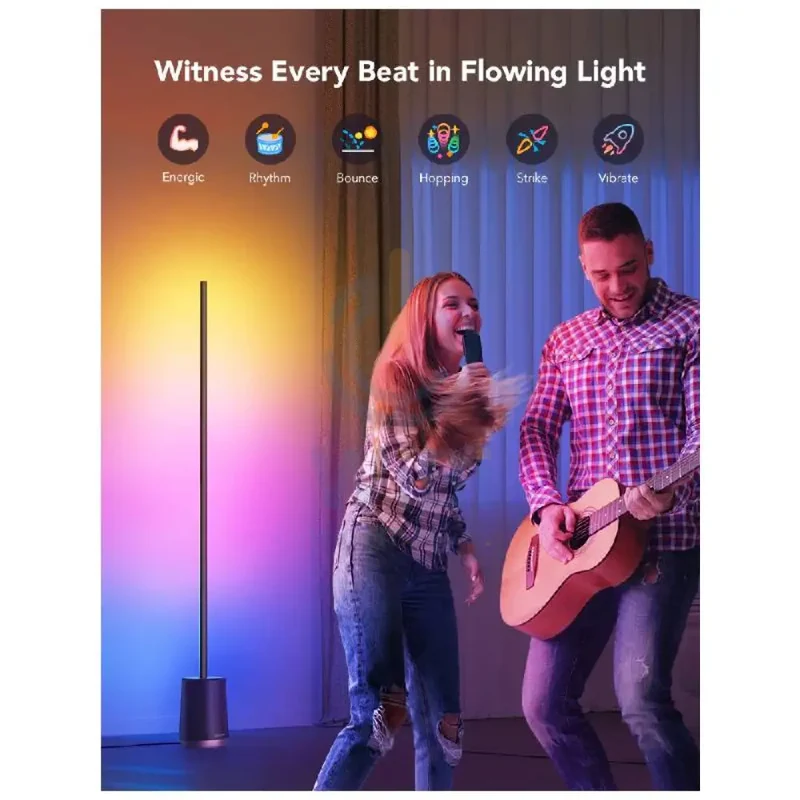 Govee RGBICW Smart Corner Floor Lamp