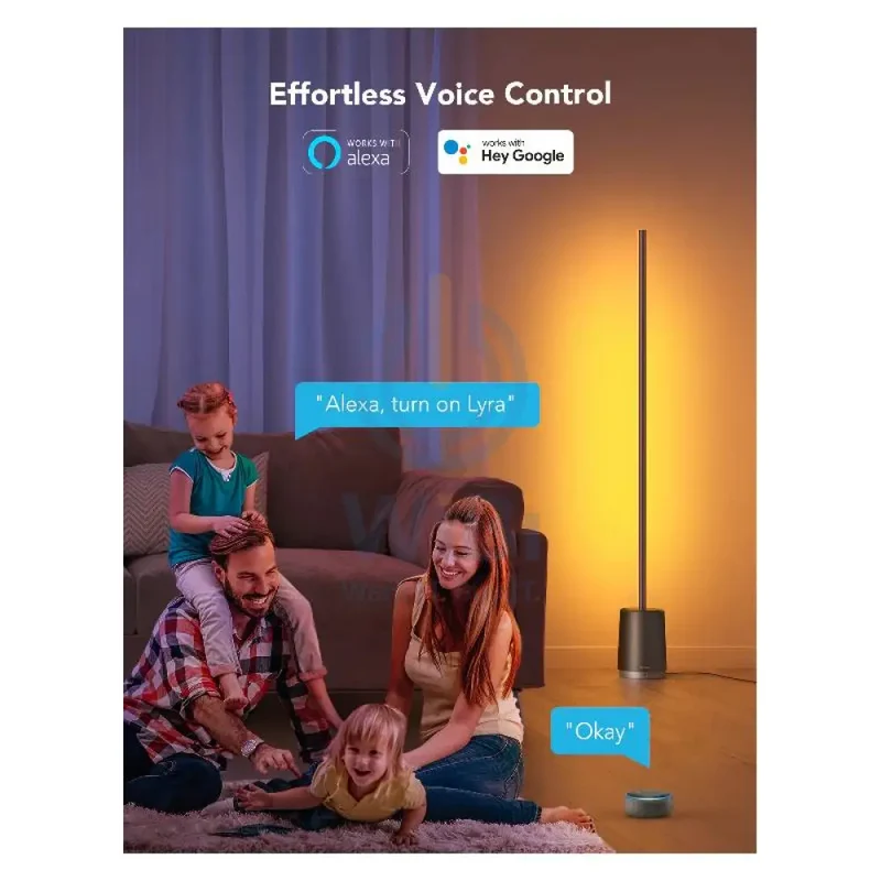 Govee RGBICW Smart Corner Floor Lamp