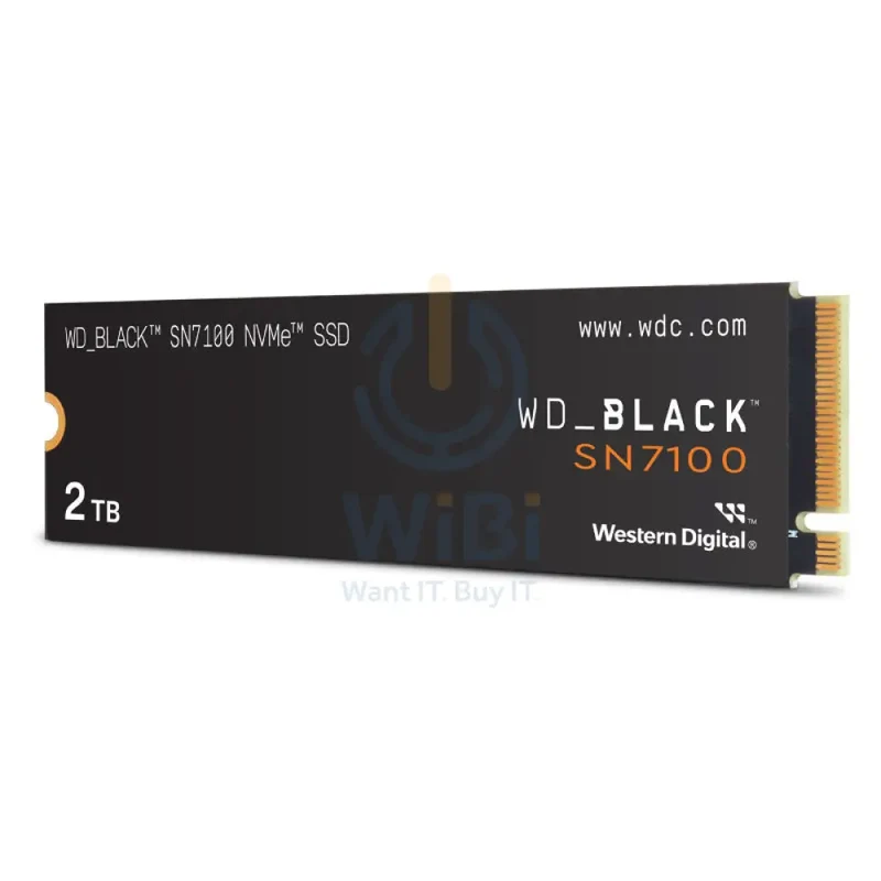 WD Black SN7100 NVMe SSD - 2TB / M.2 2280 / Up to 7,250MB/s / PCIe 4.0 - SSD (Solid State Drive)