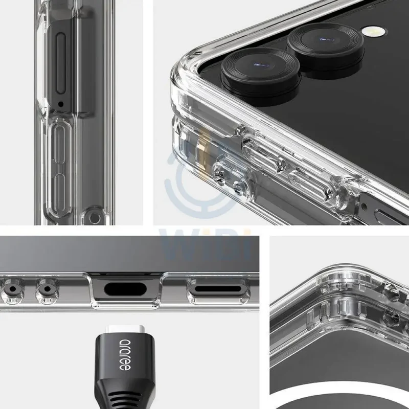 Araree Duple Magsafe Case - Samsung Galaxy Z Flip 7 / Clear