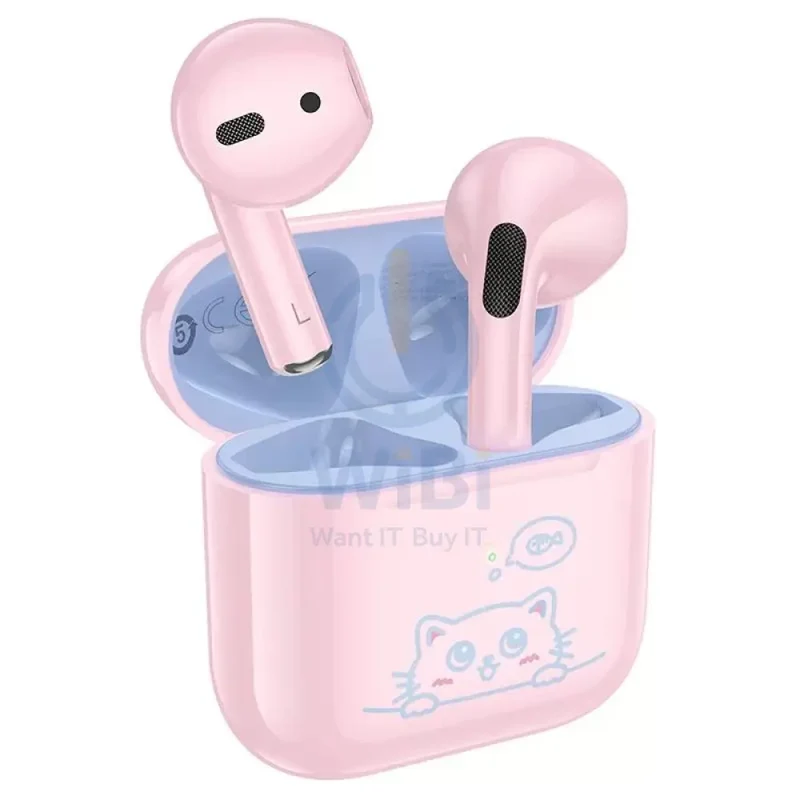 HOCO EW112 TWS Wireless Earbuds - Bluetooth / Pink