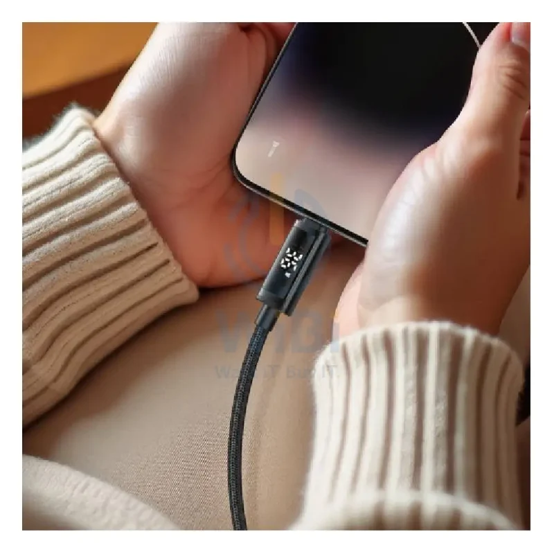 Mcdodo CA-7990 Fast Charging Data Cable - Type-C / Lightning / 36W / 1.2 Meter / Black