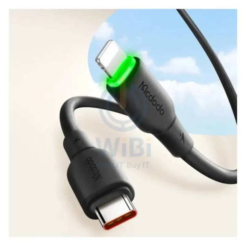 Mcdodo CA-476 Fast Charging Data Cable - Type-C / Lightning / 36W / 1.2 Meter / Black
