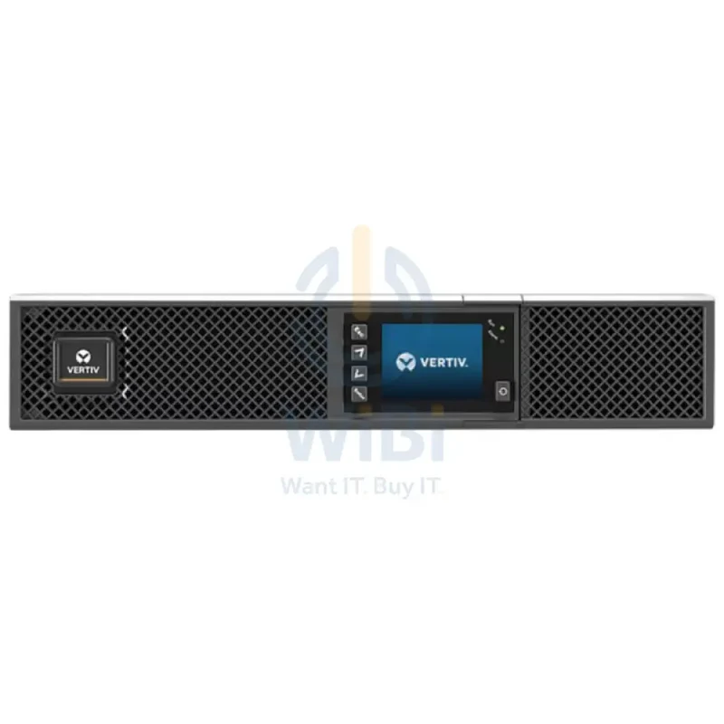 مزود طاقة غير منقطع UPS فيرتيف ليبرت GXT5-1500IRT2UXL - 1500 واط / 1500 فولت أمبير / قابل للتحويل بين التركيب في رف والوضع البرجي (2U)