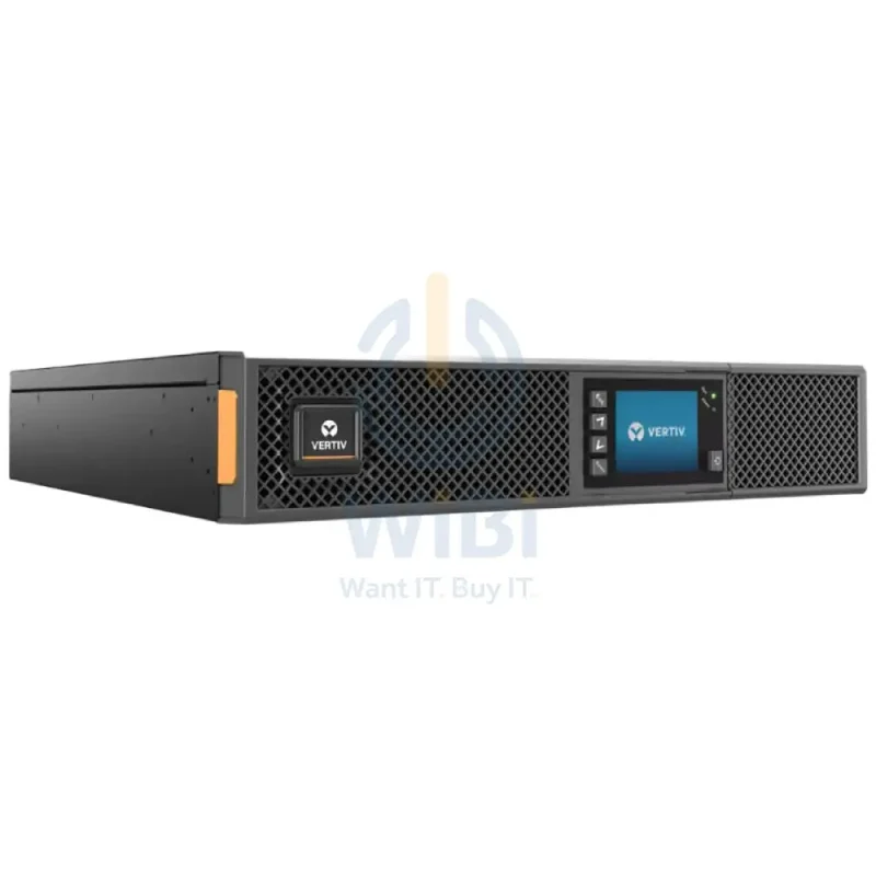 مزود طاقة غير منقطع UPS فيرتيف ليبرت GXT5-1500IRT2UXL - 1500 واط / 1500 فولت أمبير / قابل للتحويل بين التركيب في رف والوضع البرجي (2U)