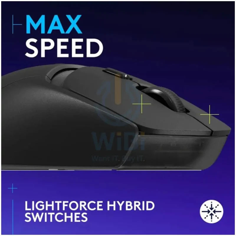 Logitech G309 LightSpeed Bluetooth Mouse - Wireless / Black