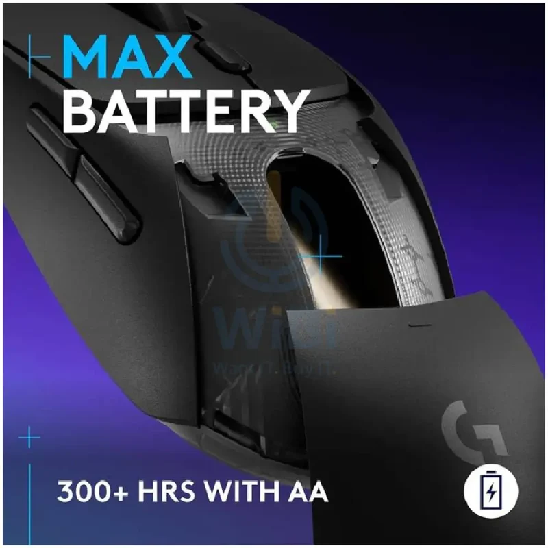 Logitech G309 LightSpeed Bluetooth Mouse - Wireless / Black