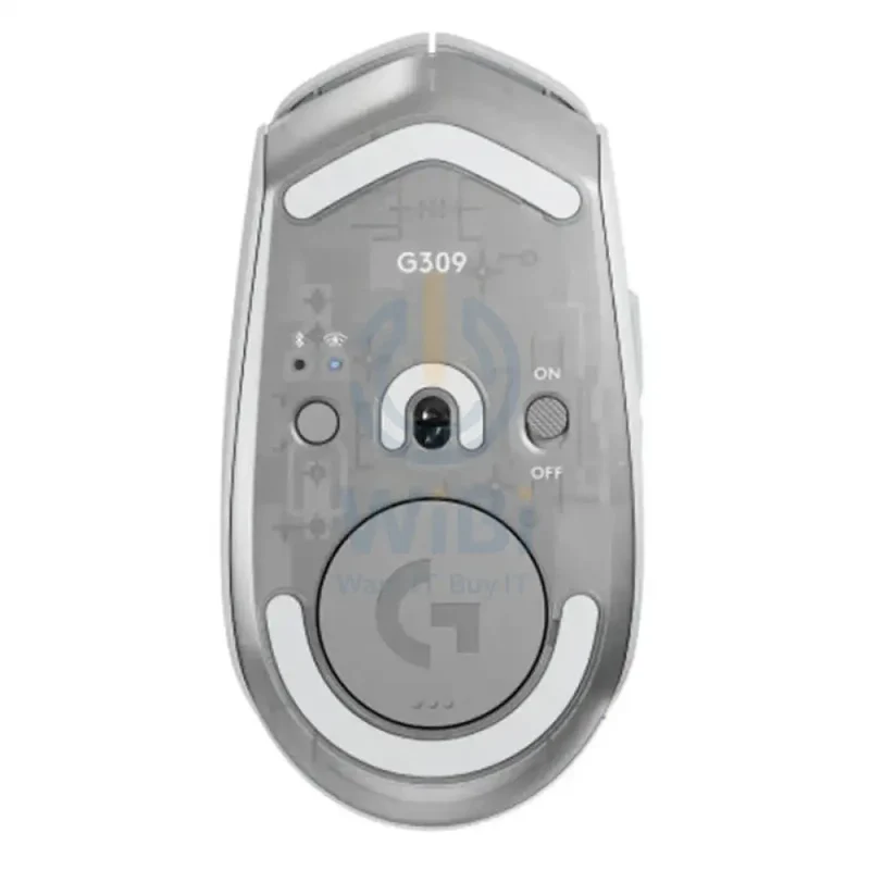 Logitech G309 LightSpeed Bluetooth Mouse - Wireless / White