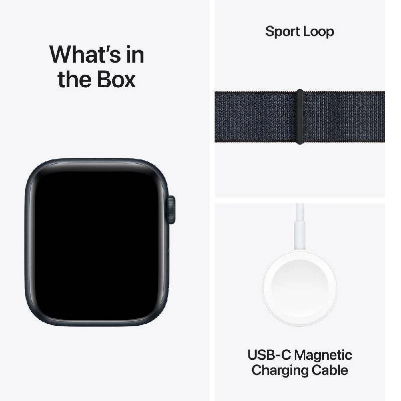 Apple Watch SE (2nd Gen) with Sport Loop - LTPO OLED / 40mm / Bluetooth / Wi-Fi / Ink