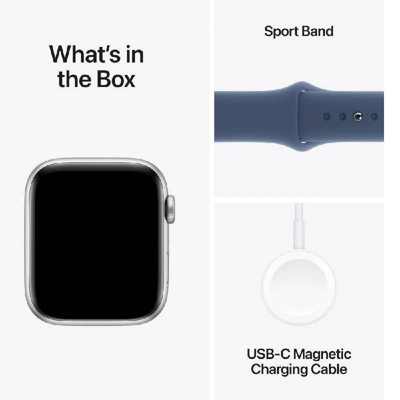 Apple Watch SE (2nd Gen) with Sport Band - LTPO OLED / 40mm / Small/Medium / Bluetooth / Wi-Fi / Denim