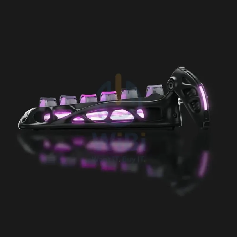 GravaStar Mercury K1 Pro 75% Wireless Mechanical Gaming Keyboard Special Edition - Galaxy Black