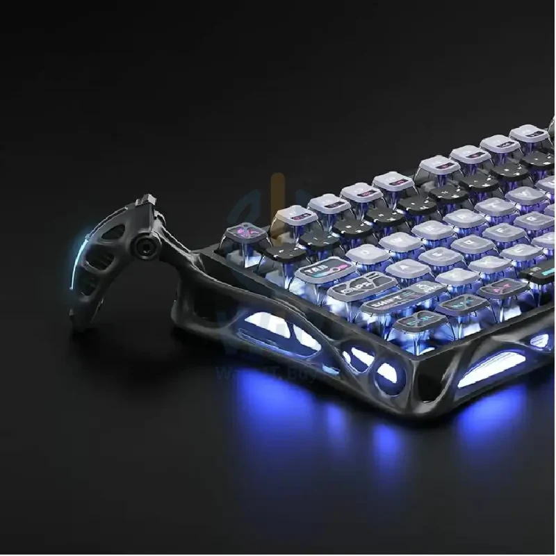 GravaStar Mercury K1 Pro 75% Wireless Mechanical Gaming Keyboard Special Edition - Galaxy Black