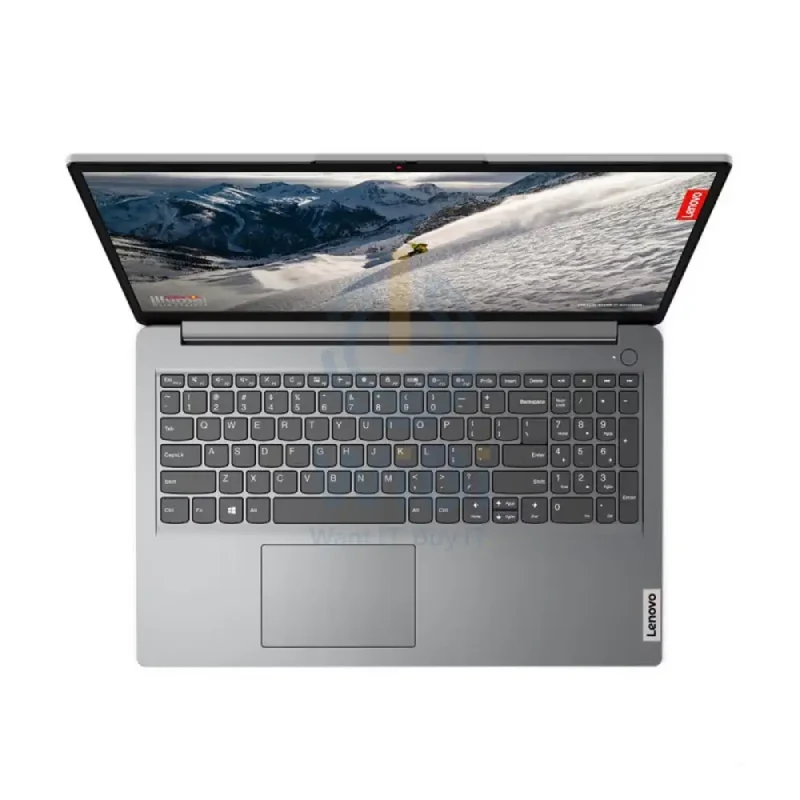 Lenovo IdeaPad 1 Gen 7 - 15.6" HD / AMD Athlon Silver 7120U / 8GB / 256GB (NVMe M.2 SSD) / Win 11 Home / 1YW / Arabic/English / Cloud Grey - Laptop
