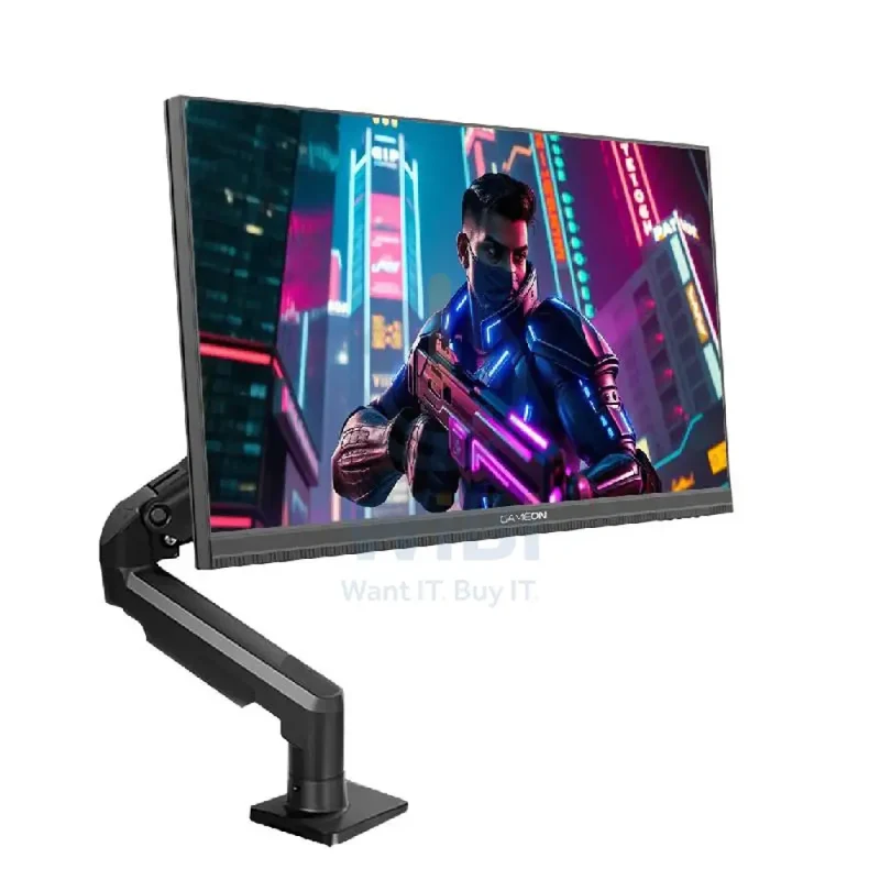 GameOn GOM27FHD190IPSX Midnight Pro X Series Gaming Monitor - 27" FHD / 190Hz / DisplayPort / HDMI / Audio Out - Black