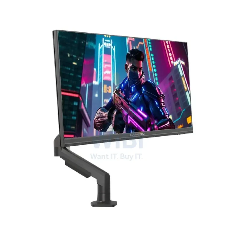 GameOn GOM27FHD190IPSX Midnight Pro X Series Gaming Monitor - 27" FHD / 190Hz / DisplayPort / HDMI / Audio Out - Black