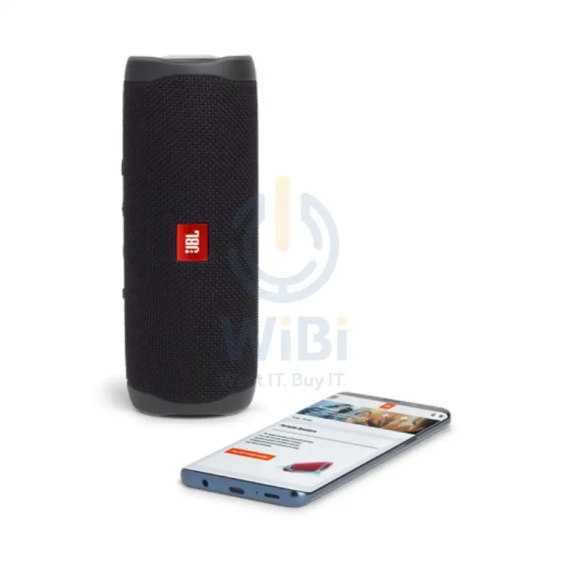 JBL Flip 5 Portable Bluetooth Speaker - 20W / Bluetooth / Black
