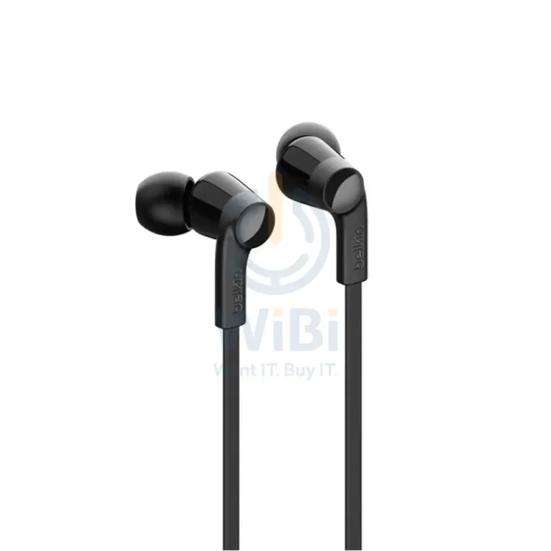 Belkin SoundForm Wired Earphone with Lightning Connector - Black