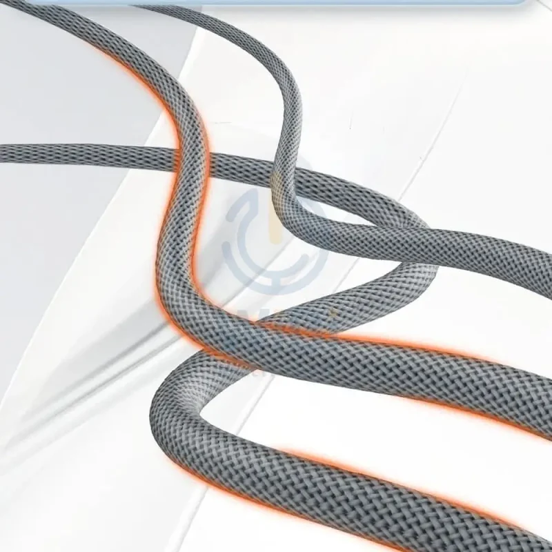 LDNIO LC94C 3-in-1 Fast Charging data Cable - 100W / 1.2 Meter / Type-C / Lightning / Micro USB / Grey